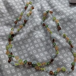 Colorful beaded necklace